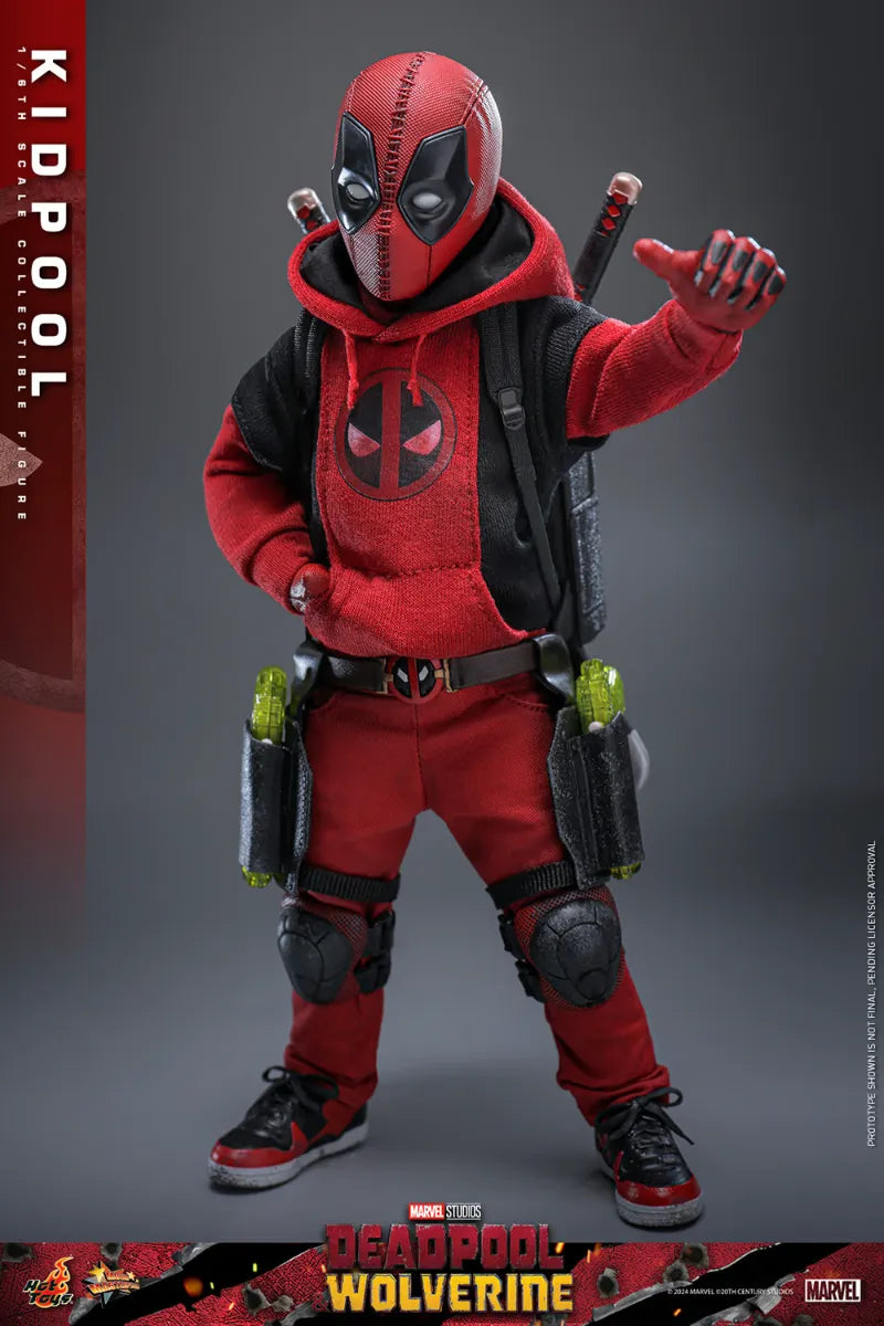 HOTMMS763 Deadpool & Wolverine - Kidpool 1:6 Scale Collectable Action Figure - Hot Toys - Titan Pop Culture