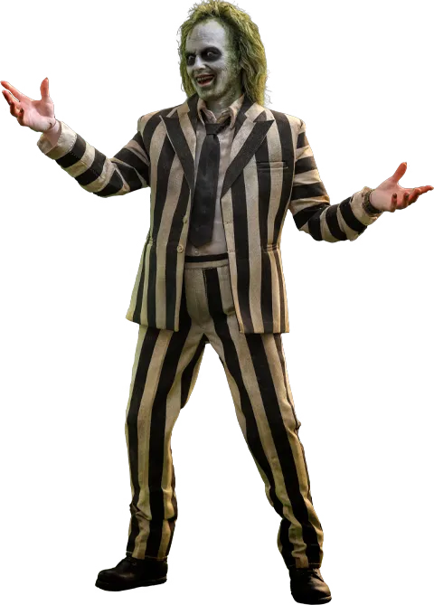 HOTMMS767 Beetlejuice 2 - Beetlejuice 1:6 Scale Collectable Action Figure - Sideshow Collectibles - Titan Pop Culture