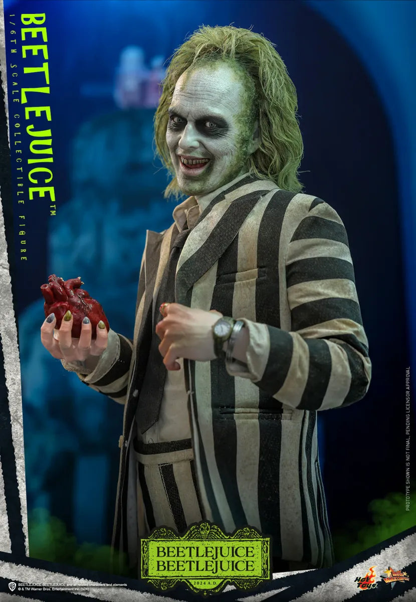 HOTMMS767 Beetlejuice 2 - Beetlejuice 1:6 Scale Collectable Action Figure - Sideshow Collectibles - Titan Pop Culture