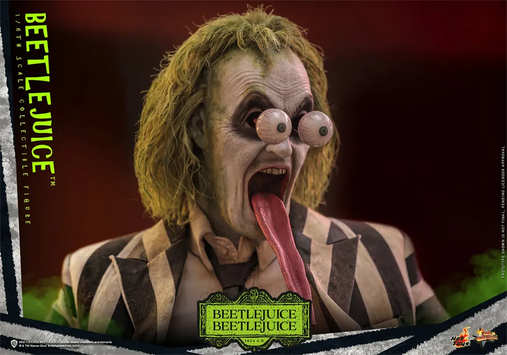 HOTMMS767 Beetlejuice 2 - Beetlejuice 1:6 Scale Collectable Action Figure - Sideshow Collectibles - Titan Pop Culture