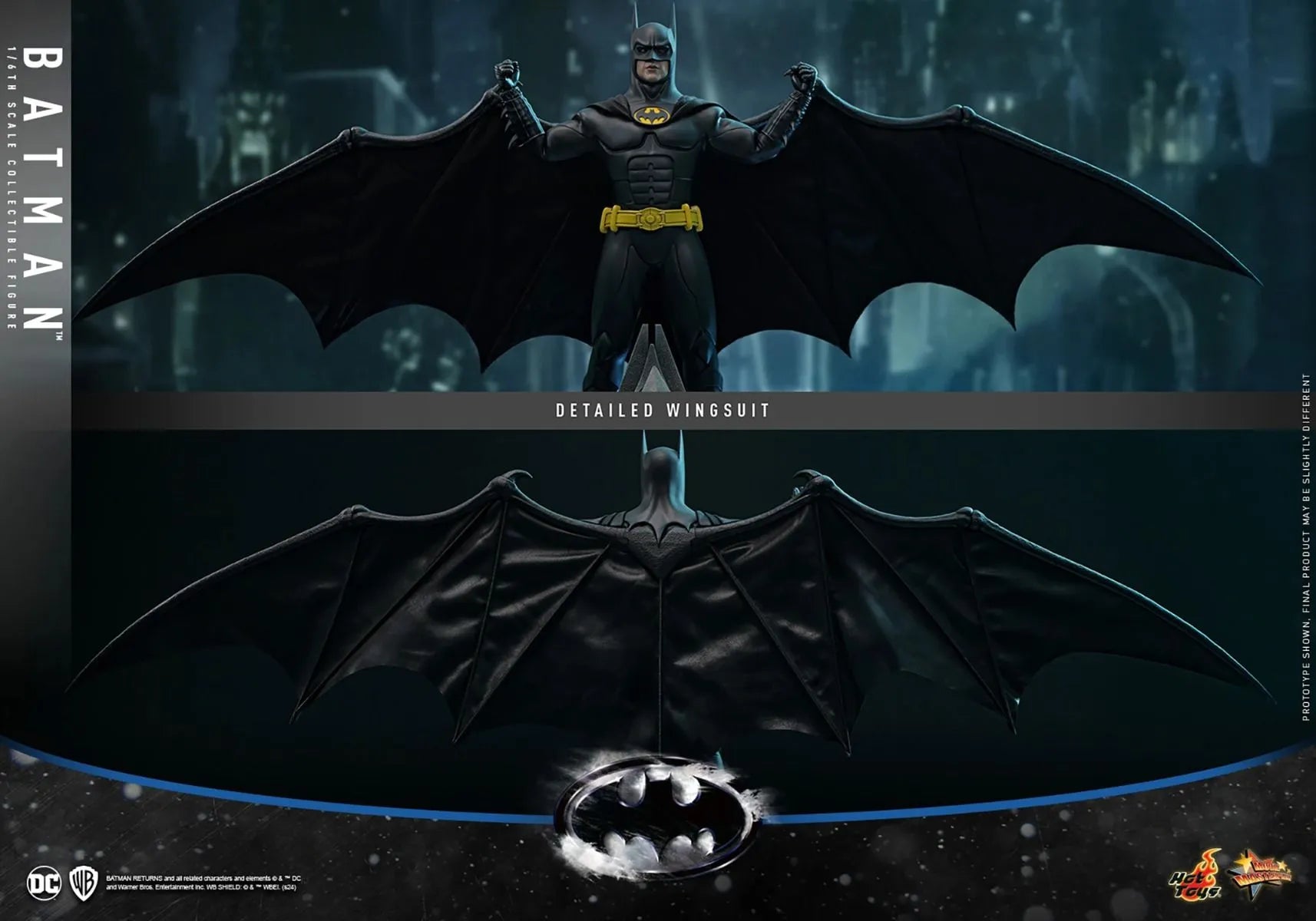 HOTMMS769 Batman Returns - Batman 1:6 Scale Collectable Action Figure - Hot Toys - Titan Pop Culture