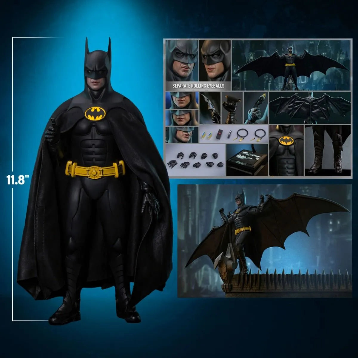 HOTMMS769 Batman Returns - Batman 1:6 Scale Collectable Action Figure - Hot Toys - Titan Pop Culture