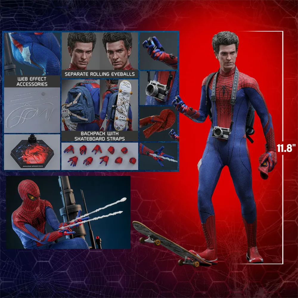 Amazing Spiderman - SpiderMan 1:6 Scale Collectable Action Figure