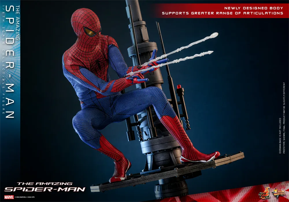 Amazing Spiderman - Figura de acción coleccionable de SpiderMan a escala 1:6