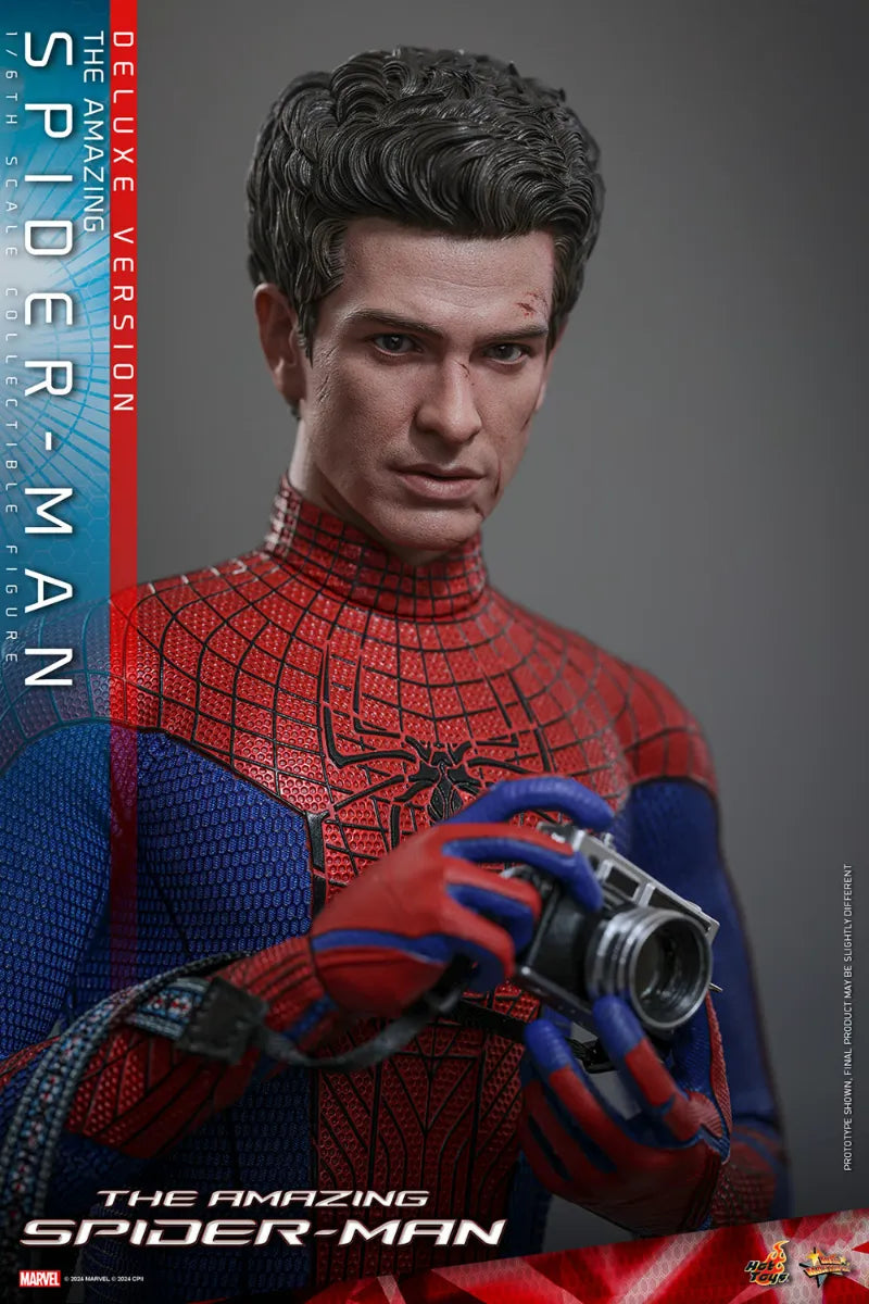 HOTMMS772 Amazing Spiderman - SpiderMan Deluxe 1:6 Scale Collectable Action Figure - Hot Toys - Titan Pop Culture