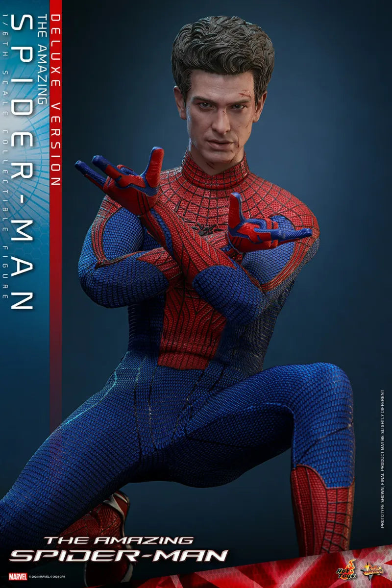 HOTMMS772 Amazing Spiderman - SpiderMan Deluxe 1:6 Scale Collectable Action Figure - Hot Toys - Titan Pop Culture