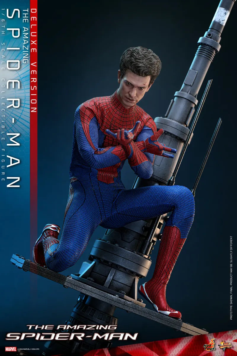 HOTMMS772 Amazing Spiderman - SpiderMan Deluxe 1:6 Scale Collectable Action Figure - Hot Toys - Titan Pop Culture