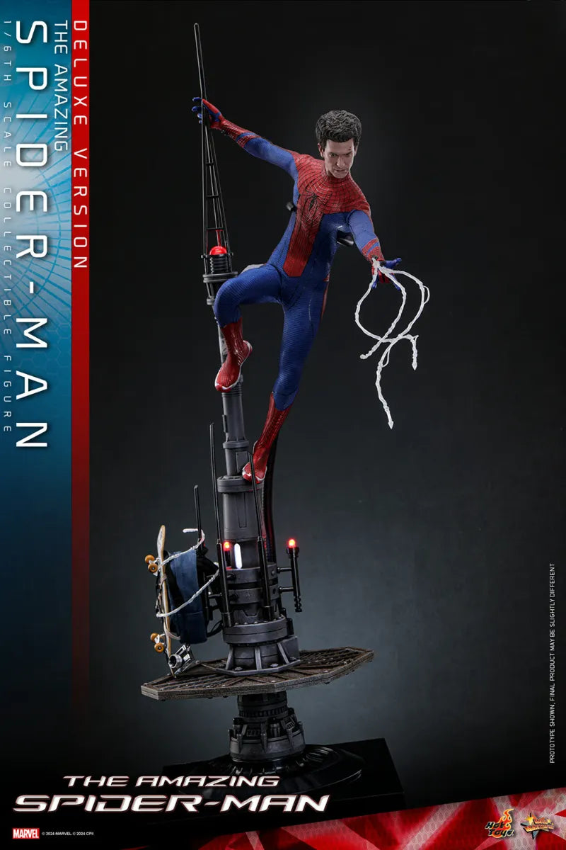 HOTMMS772 Amazing Spiderman - SpiderMan Deluxe 1:6 Scale Collectable Action Figure - Hot Toys - Titan Pop Culture