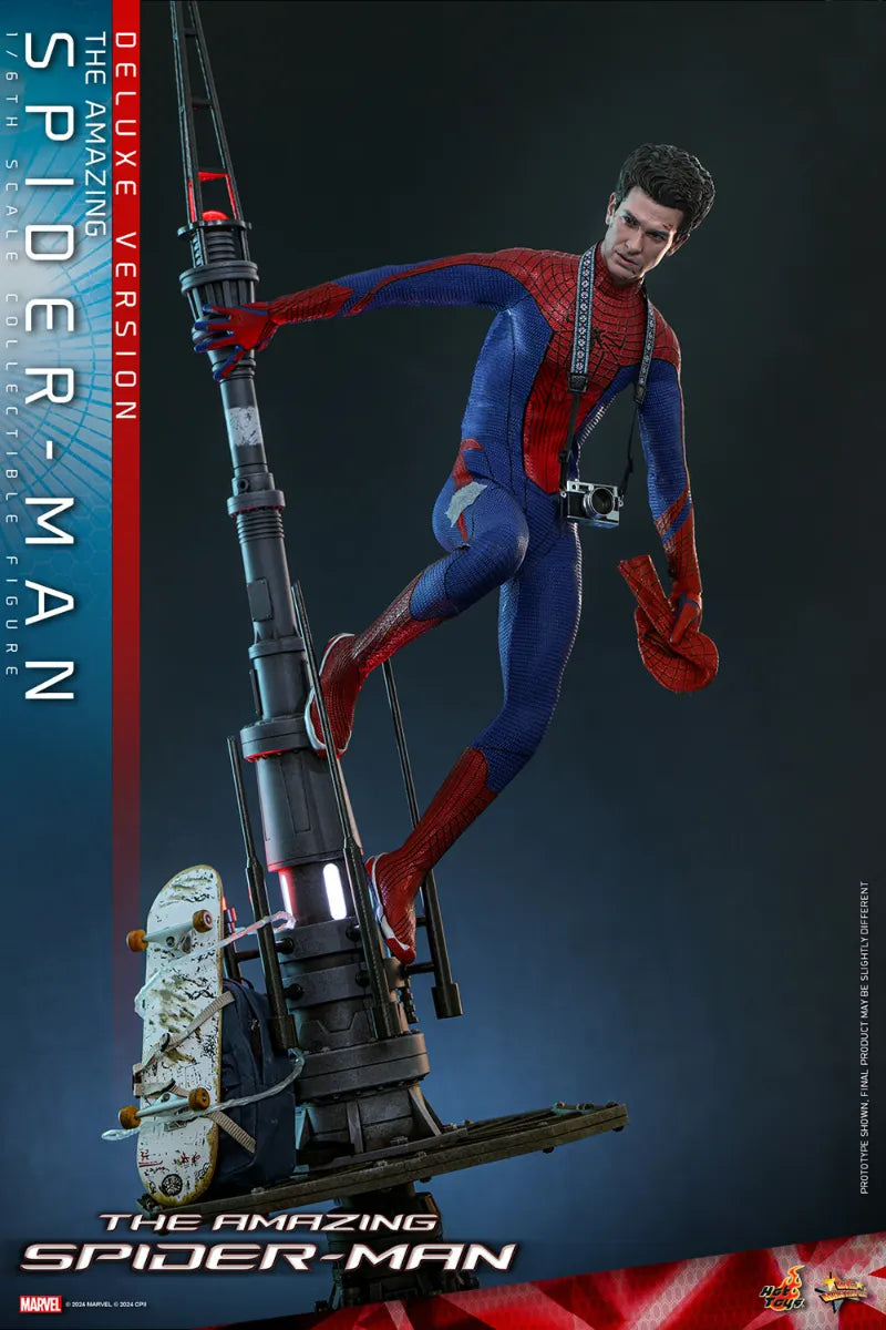 HOTMMS772 Amazing Spiderman - SpiderMan Deluxe 1:6 Scale Collectable Action Figure - Hot Toys - Titan Pop Culture