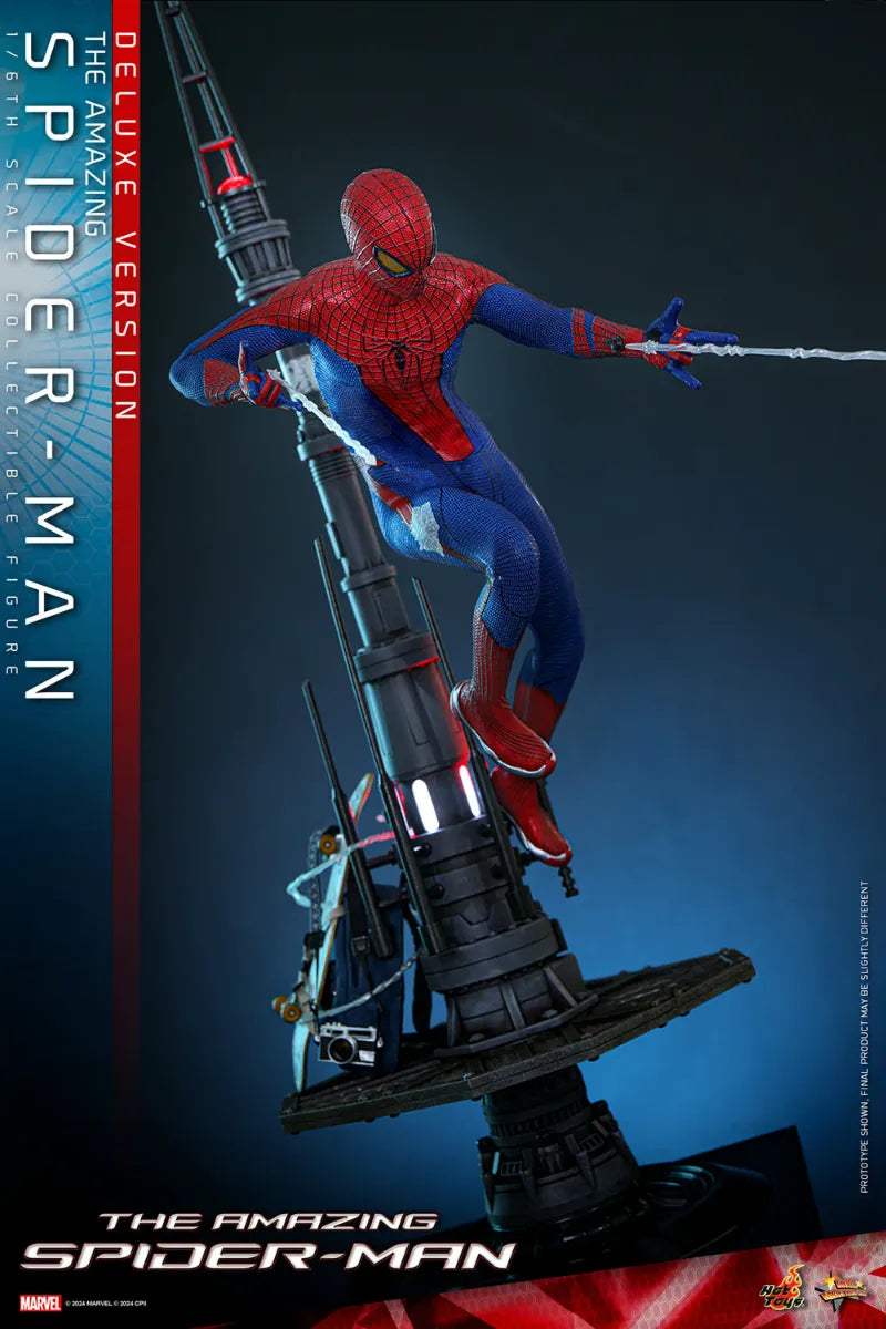 HOTMMS772 Amazing Spiderman - SpiderMan Deluxe 1:6 Scale Collectable Action Figure - Hot Toys - Titan Pop Culture