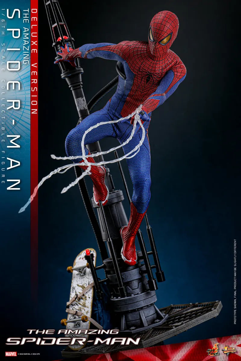 HOTMMS772 Amazing Spiderman - SpiderMan Deluxe 1:6 Scale Collectable Action Figure - Hot Toys - Titan Pop Culture