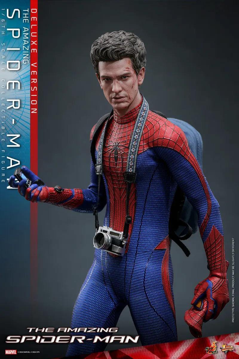 HOTMMS772 Amazing Spiderman - SpiderMan Deluxe 1:6 Scale Collectable Action Figure - Hot Toys - Titan Pop Culture