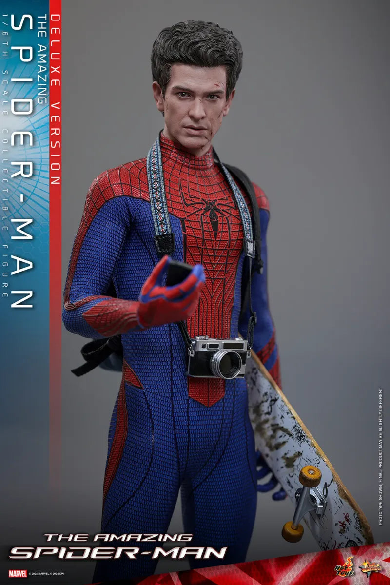 HOTMMS772 Amazing Spiderman - SpiderMan Deluxe 1:6 Scale Collectable Action Figure - Hot Toys - Titan Pop Culture