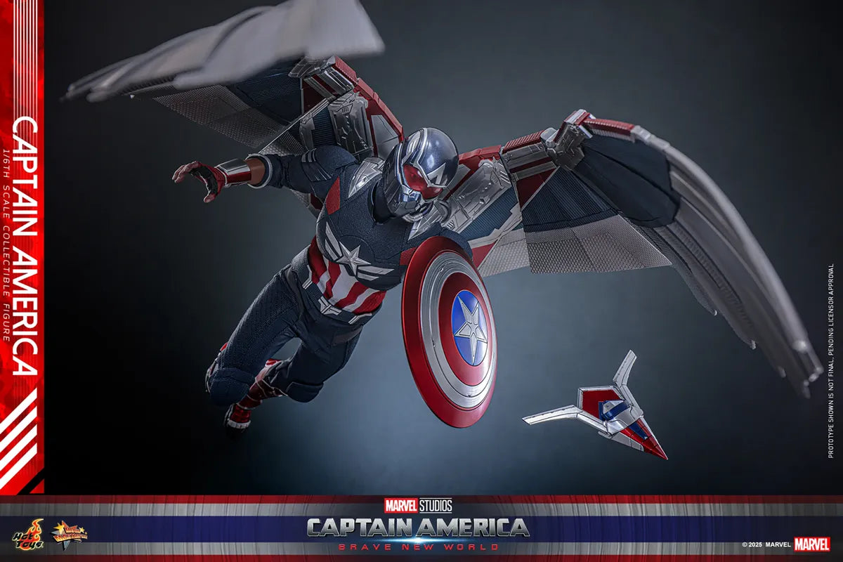 Captain America: Brave New World - Captain America 1:6 Scale Collectable Action Figure