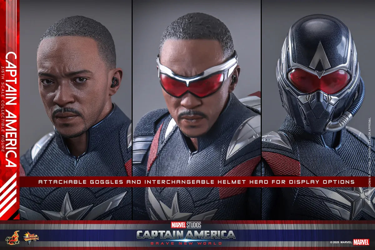 Captain America: Brave New World - Captain America 1:6 Scale Collectable Action Figure