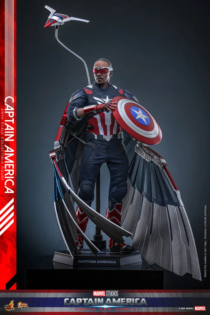 Captain America: Brave New World - Captain America 1:6 Scale Collectable Action Figure