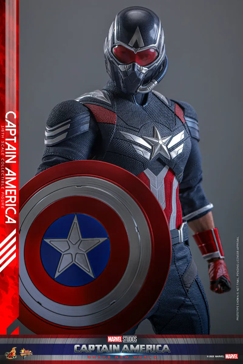 HOTMMS779 Captain America: Brave New World - Captain America 1:6 Scale Collectable Action Figure - Hot Toys - Titan Pop Culture