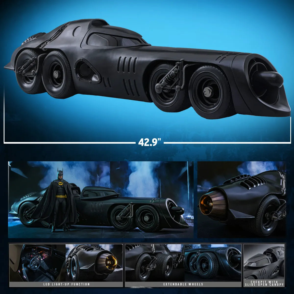 HOTMMS780 Batman Returns - Batmissile 1:6 Scale Figure Accessory - Hot Toys - Titan Pop Culture