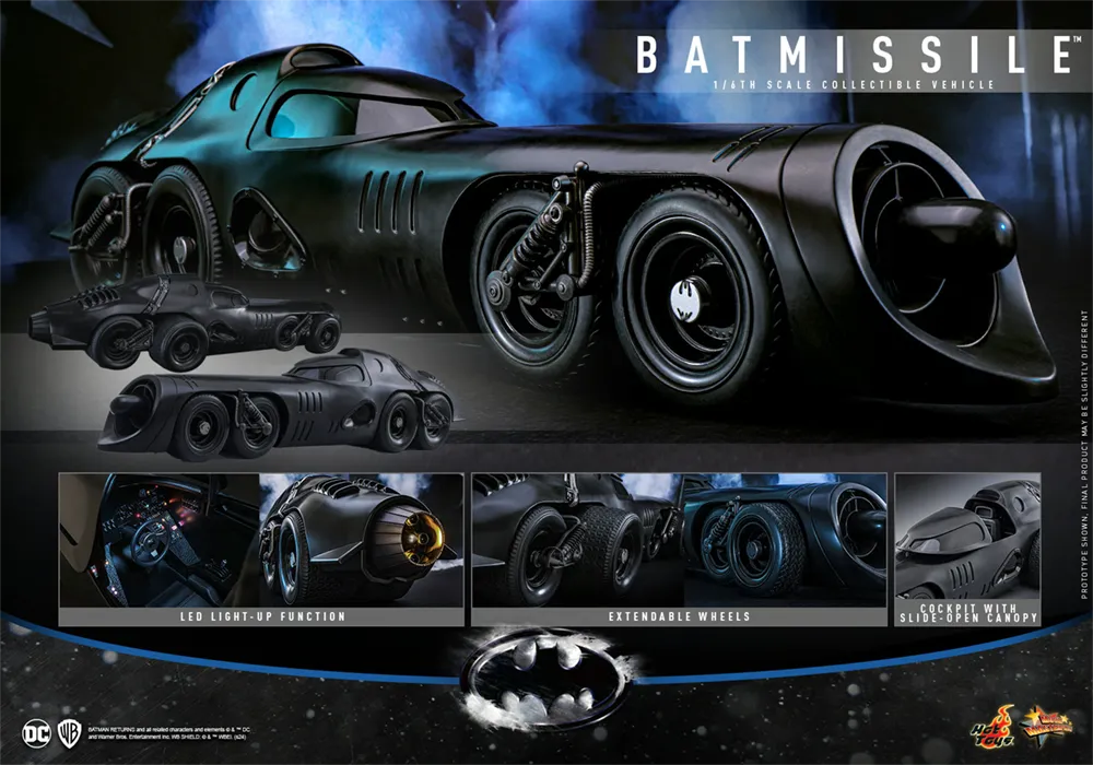 HOTMMS780 Batman Returns - Batmissile 1:6 Scale Figure Accessory - Hot Toys - Titan Pop Culture