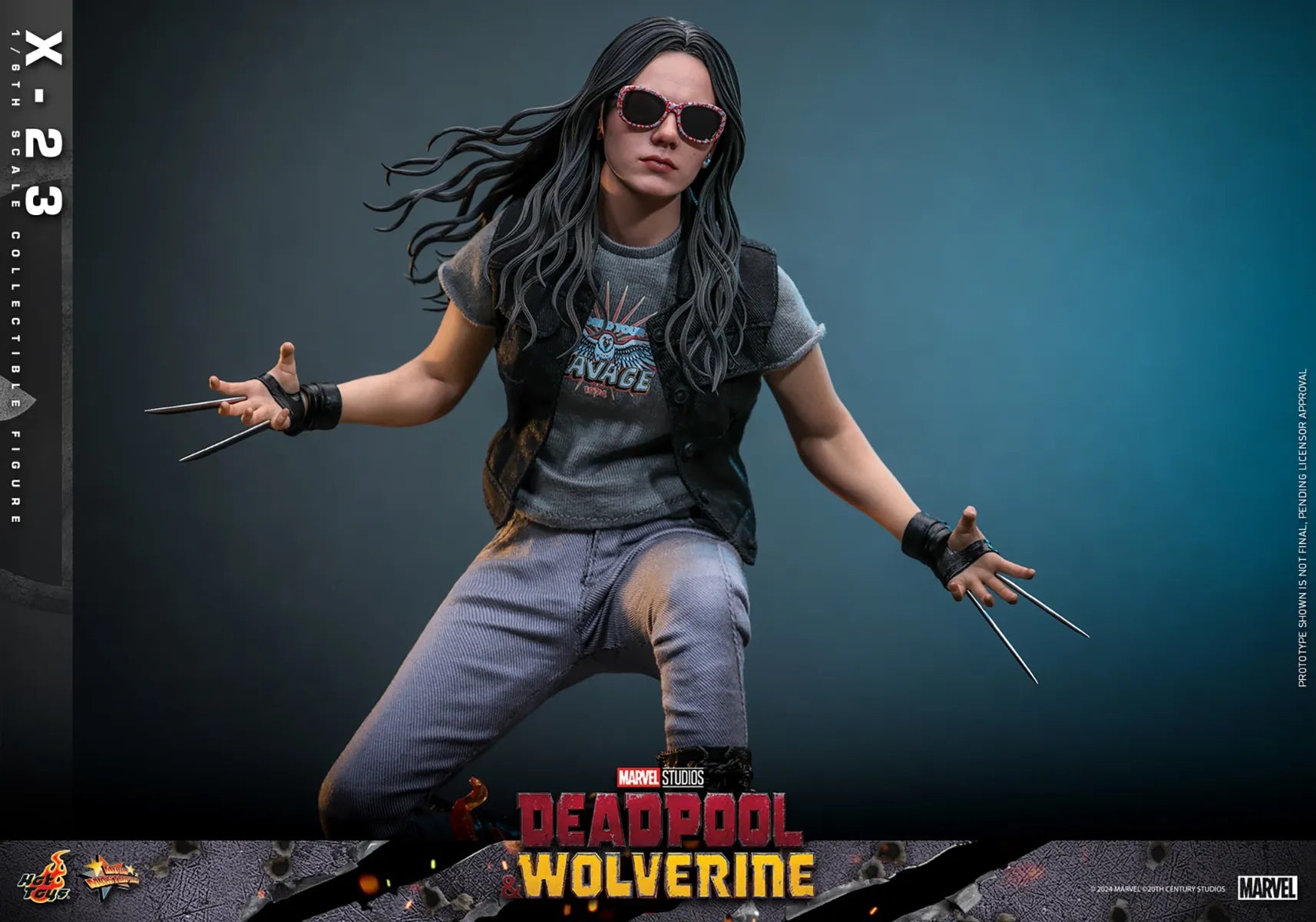 HOTMMS781 Deadpool & Wolverine - X-23 1:6 Scale Collectable Action Figure - Hot Toys - Titan Pop Culture