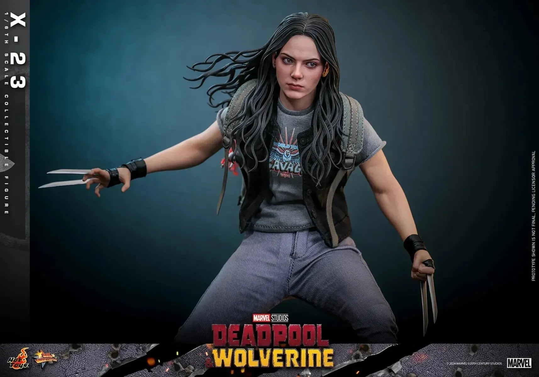 HOTMMS781 Deadpool & Wolverine - X-23 1:6 Scale Collectable Action Figure - Hot Toys - Titan Pop Culture