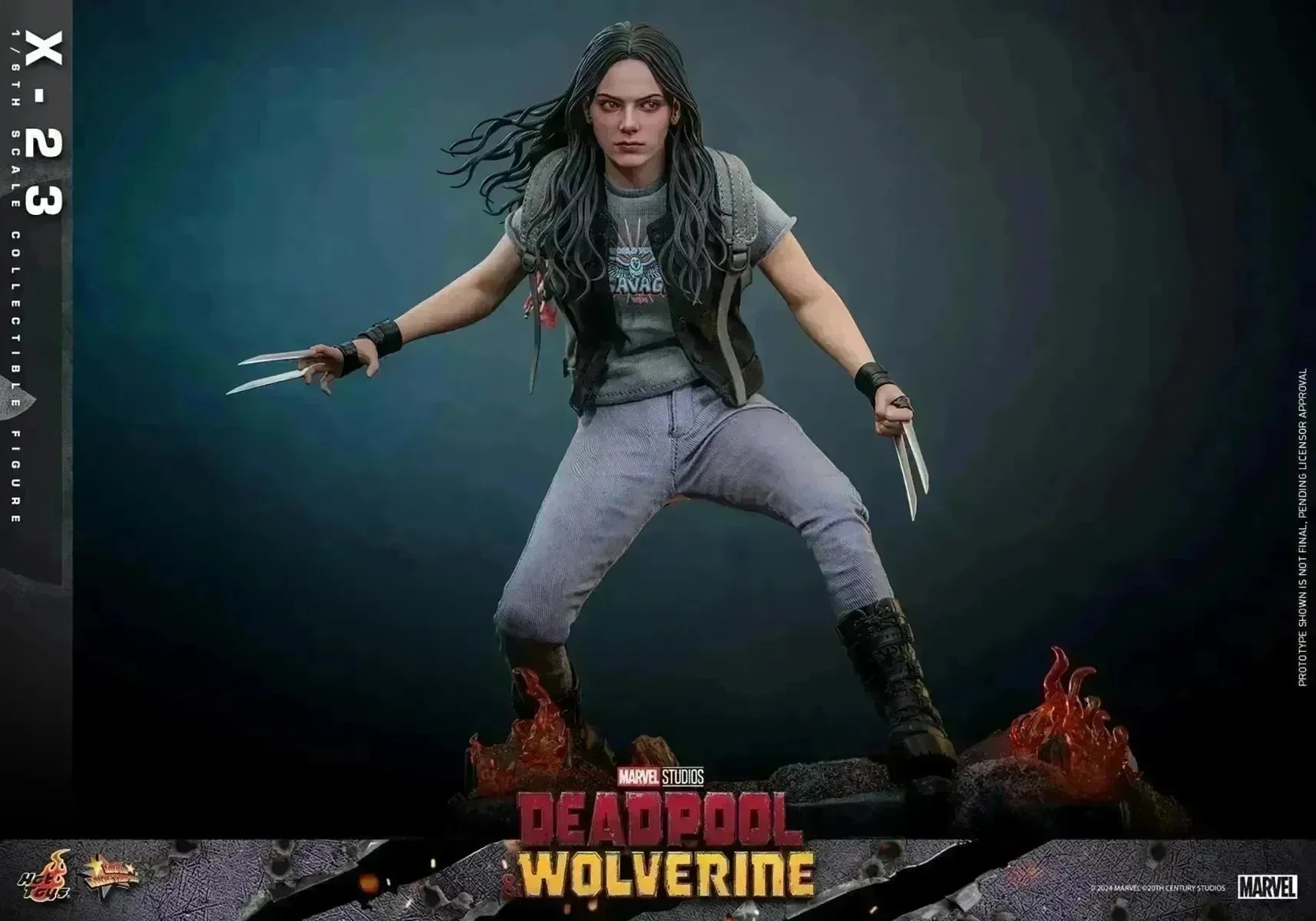 HOTMMS781 Deadpool & Wolverine - X-23 1:6 Scale Collectable Action Figure - Hot Toys - Titan Pop Culture
