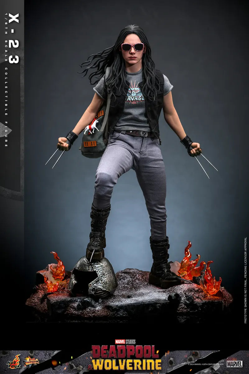 HOTMMS781 Deadpool & Wolverine - X-23 1:6 Scale Collectable Action Figure - Hot Toys - Titan Pop Culture