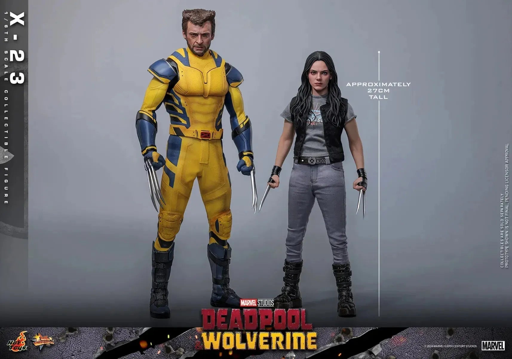 HOTMMS781 Deadpool & Wolverine - X-23 1:6 Scale Collectable Action Figure - Hot Toys - Titan Pop Culture