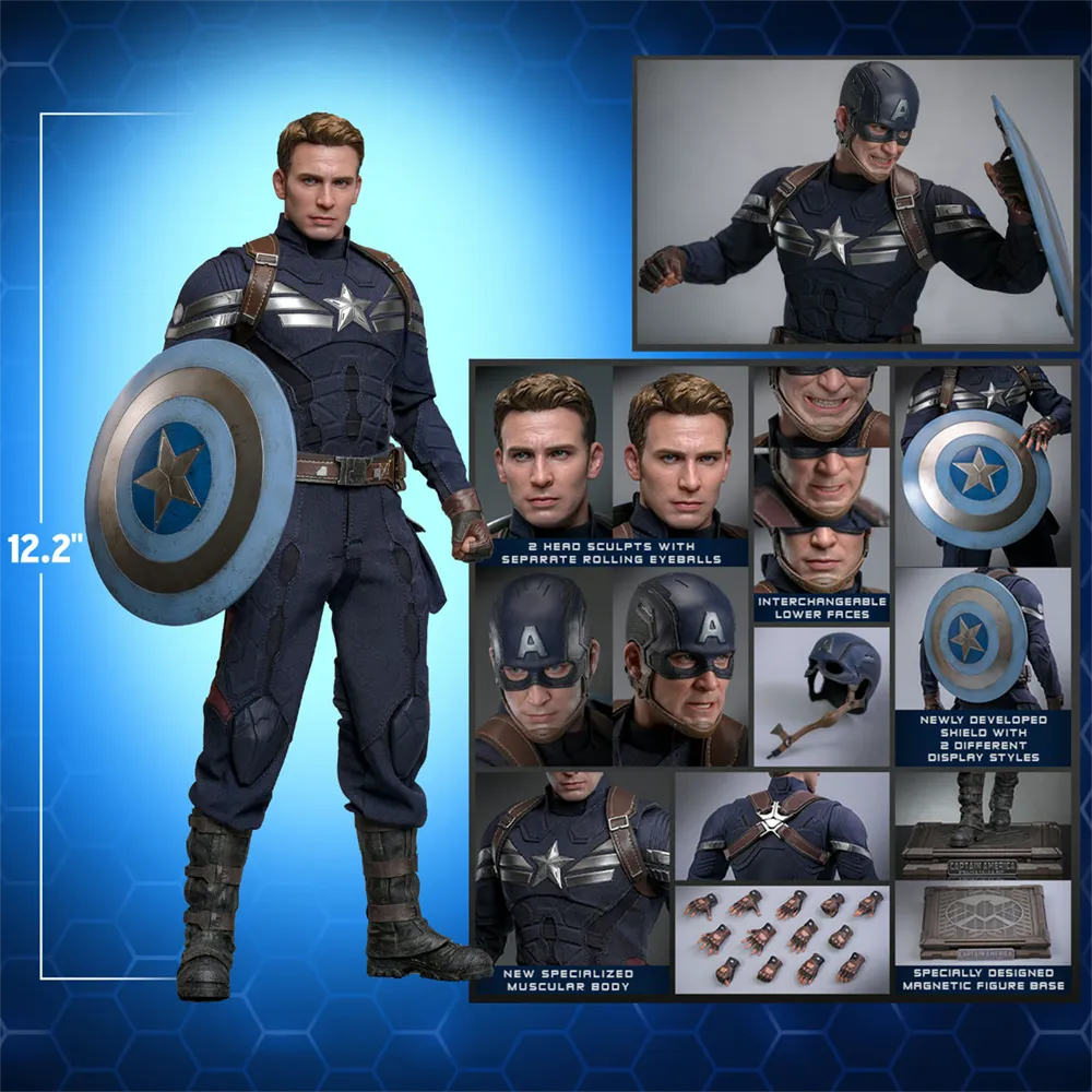 HOTMMS783 Captain America: Winter Soldier - Stealth S.T.R.I.K.E. Suit 2.0 1:6 Scale Collectable Figure - Hot Toys - Titan Pop Culture