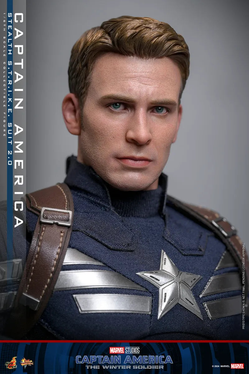 HOTMMS783 Captain America: Winter Soldier - Stealth S.T.R.I.K.E. Suit 2.0 1:6 Scale Collectable Figure - Hot Toys - Titan Pop Culture