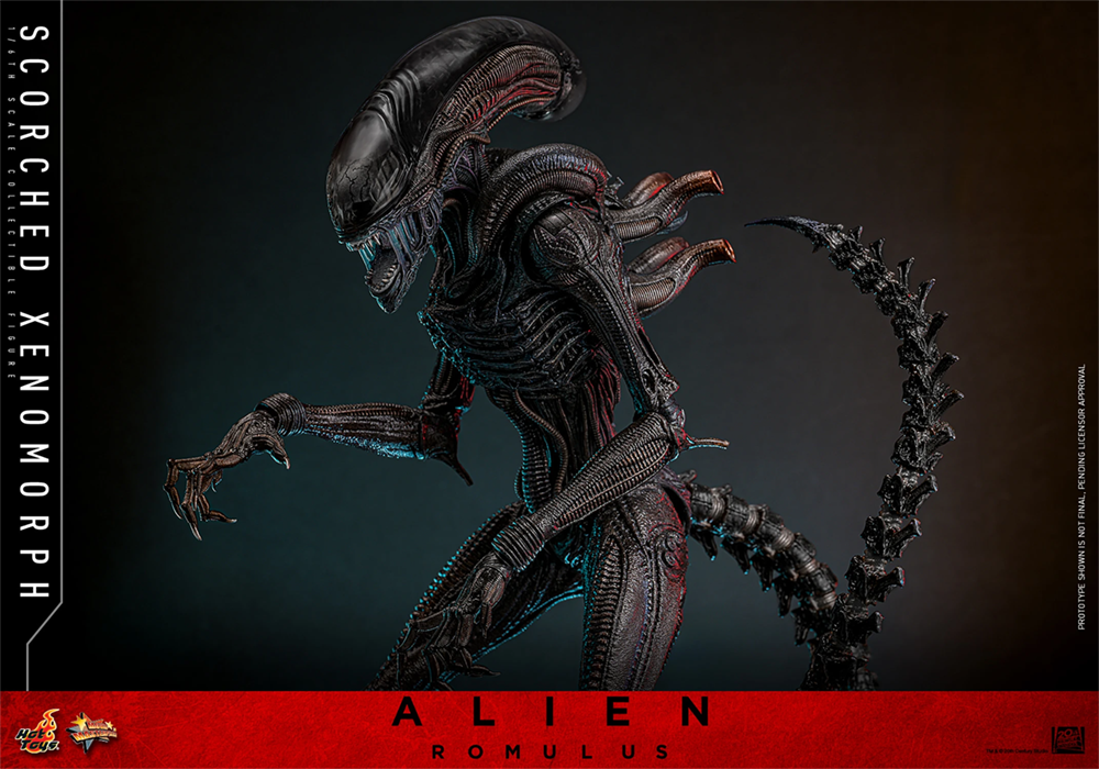 Alien: Romulus - Scorched Xenomorph 1:6 Scale Collectable Action Figure