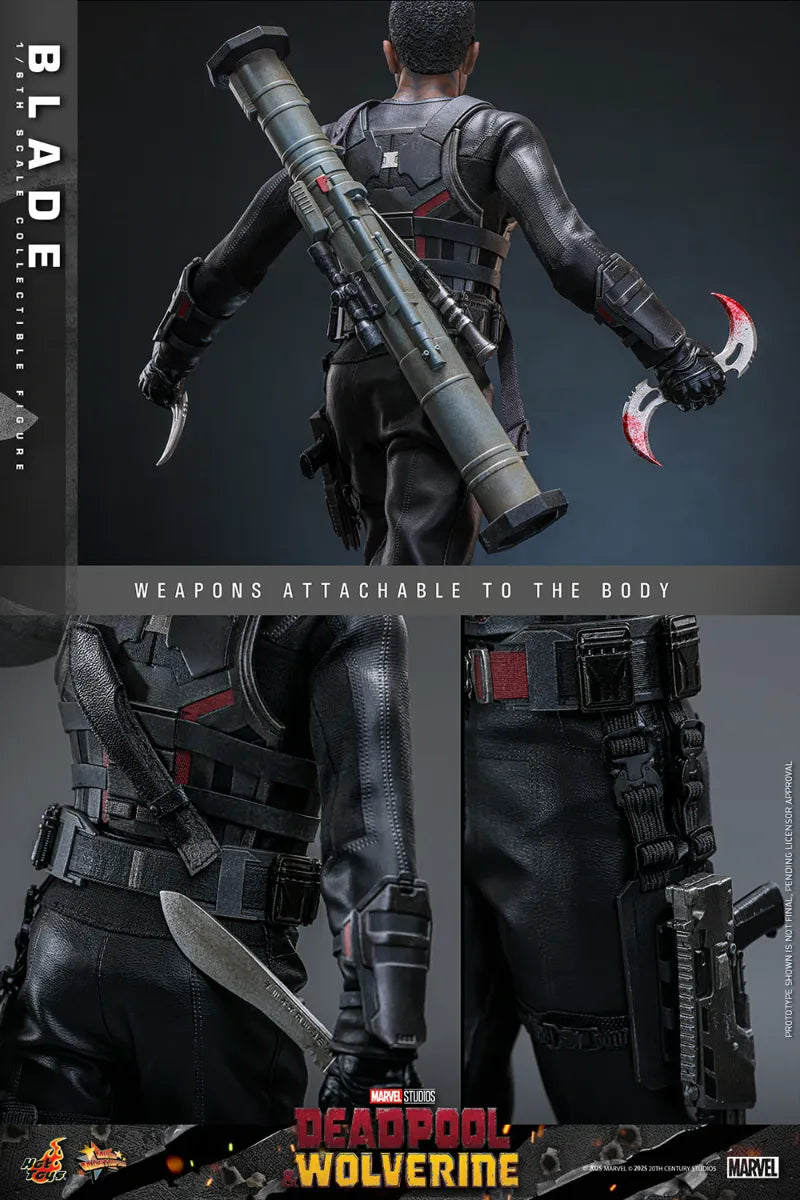 Deadpool & Wolverine - Blade 1:6 Scale Collectable Action Figure