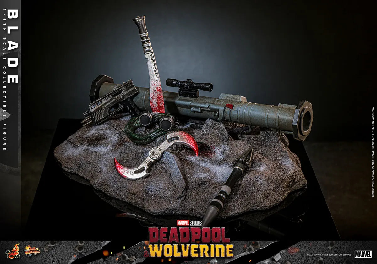 Deadpool & Wolverine - Blade 1:6 Scale Collectable Action Figure