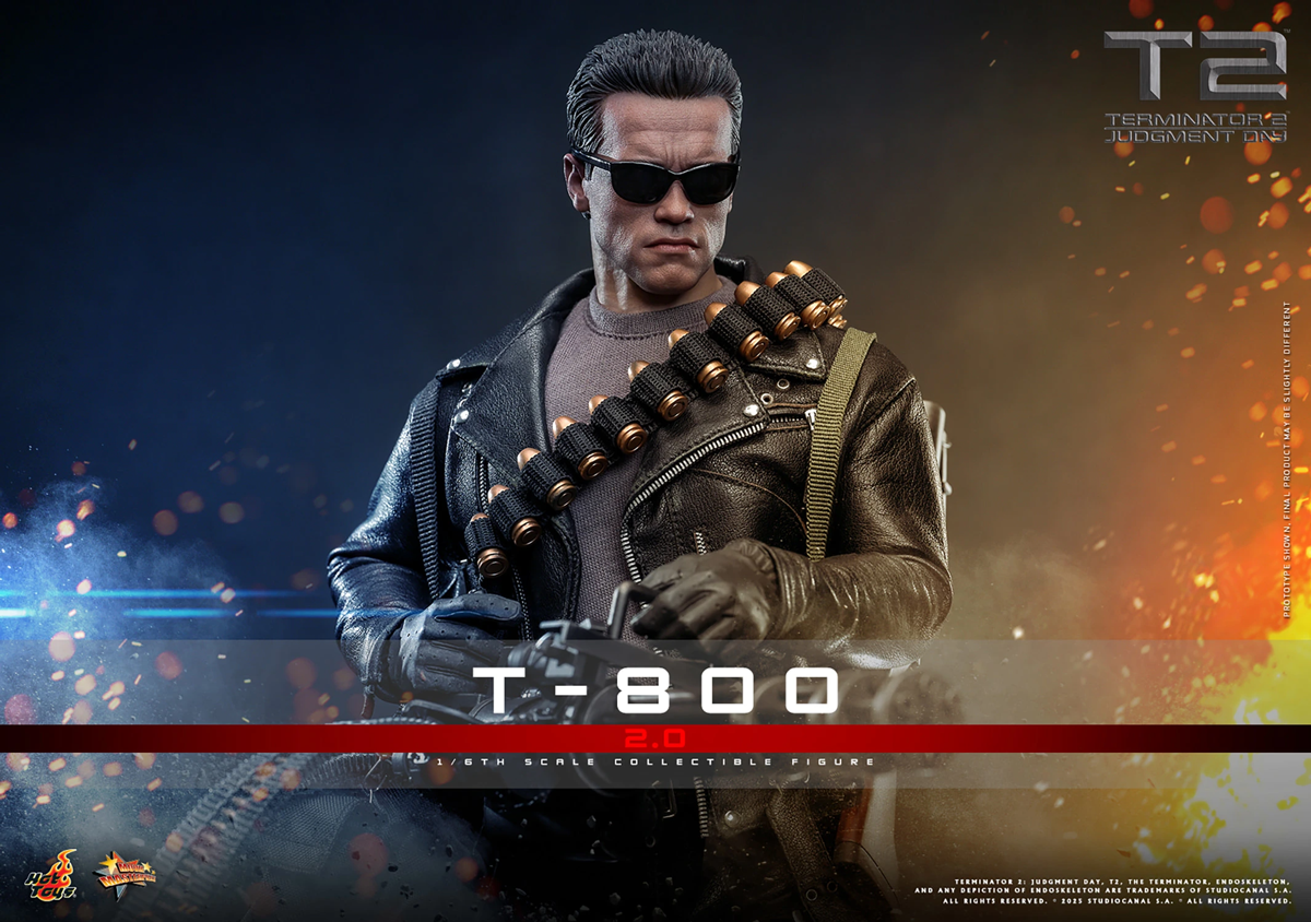 Terminator 2: Judgment Day - T-800 (2.0) 1:6 Scale Collectible Action Figure