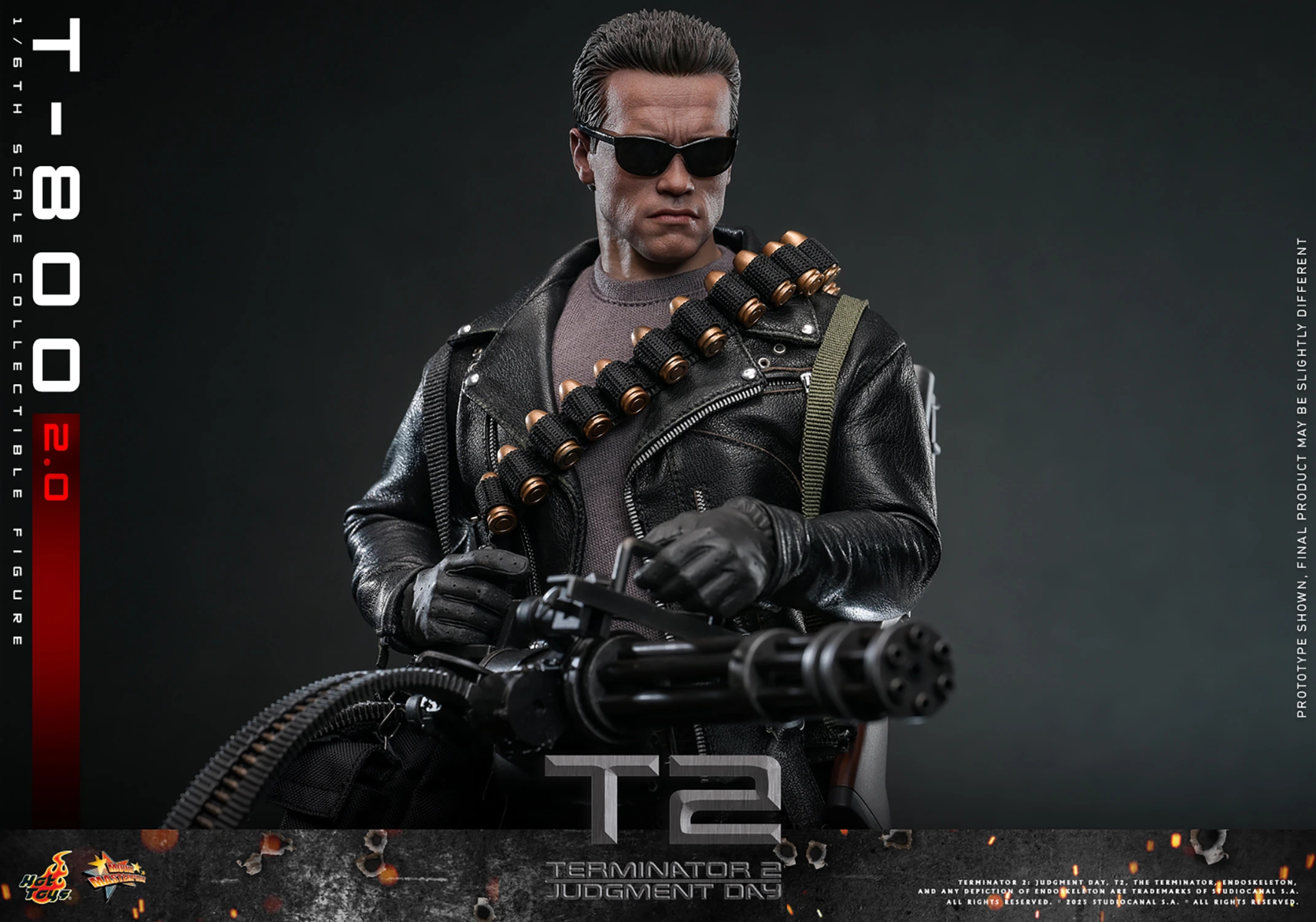 Terminator 2: Judgment Day - T-800 (2.0) 1:6 Scale Collectible Action Figure