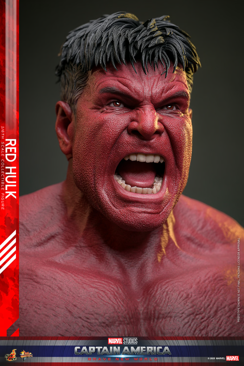 Captain America: Brave New World - Red Hulk 1:6 Scale Collectable Action Figure