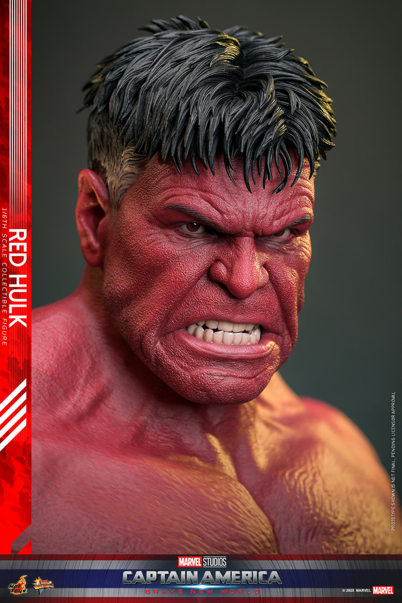 Captain America: Brave New World - Red Hulk 1:6 Scale Collectable Action Figure