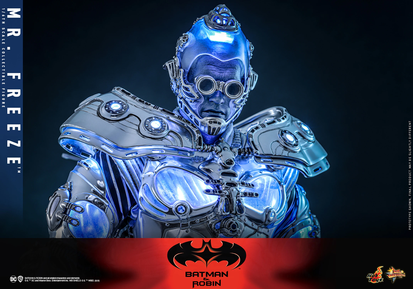Batman y Robin - Figura de acción coleccionable de Mr. Freeze a escala 1:6