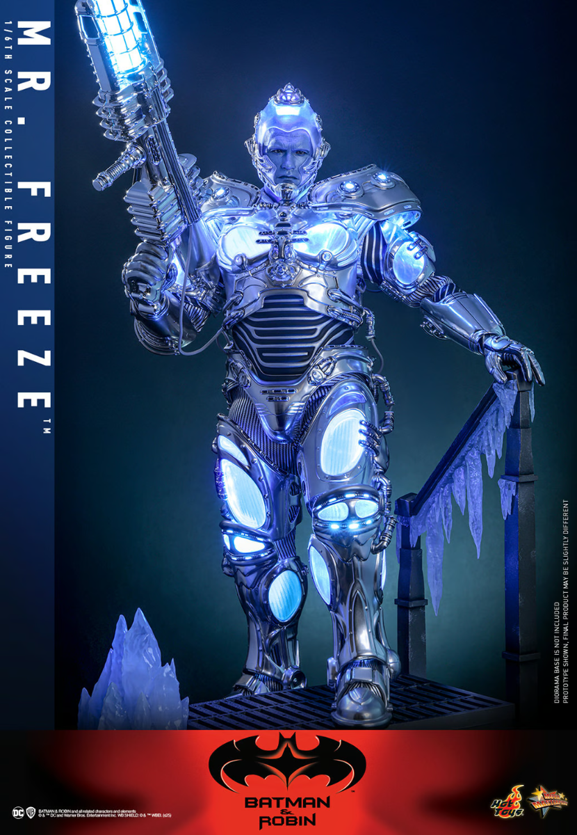 Batman y Robin - Figura de acción coleccionable de Mr. Freeze a escala 1:6