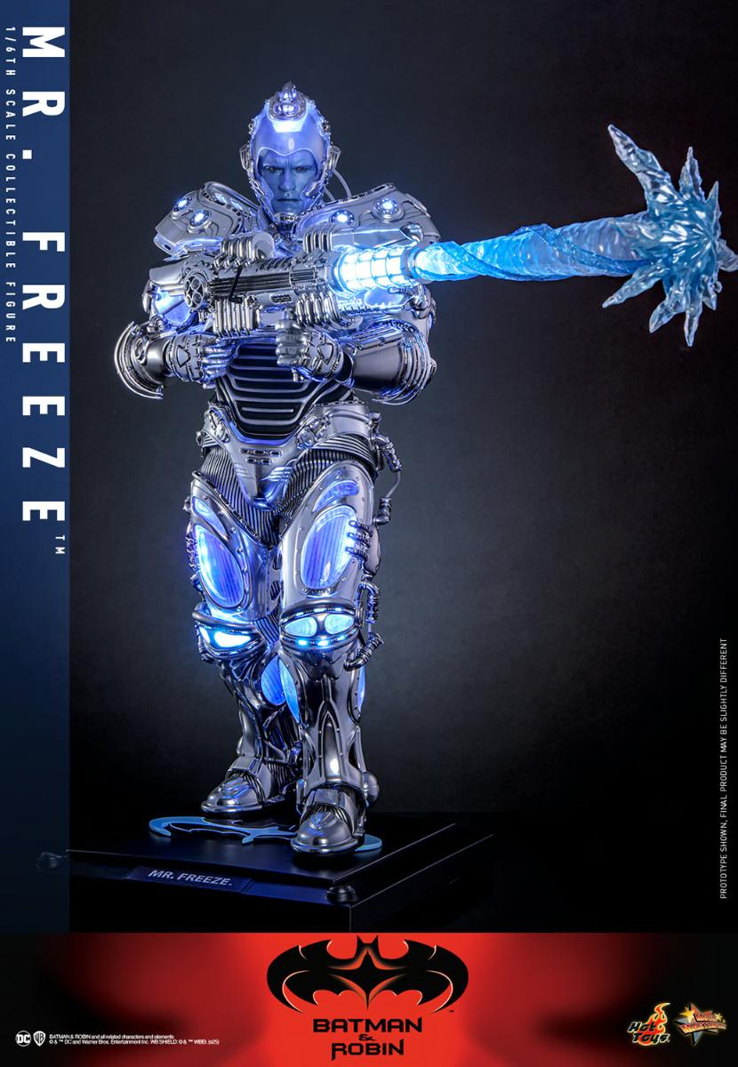 Batman y Robin - Figura de acción coleccionable de Mr. Freeze a escala 1:6