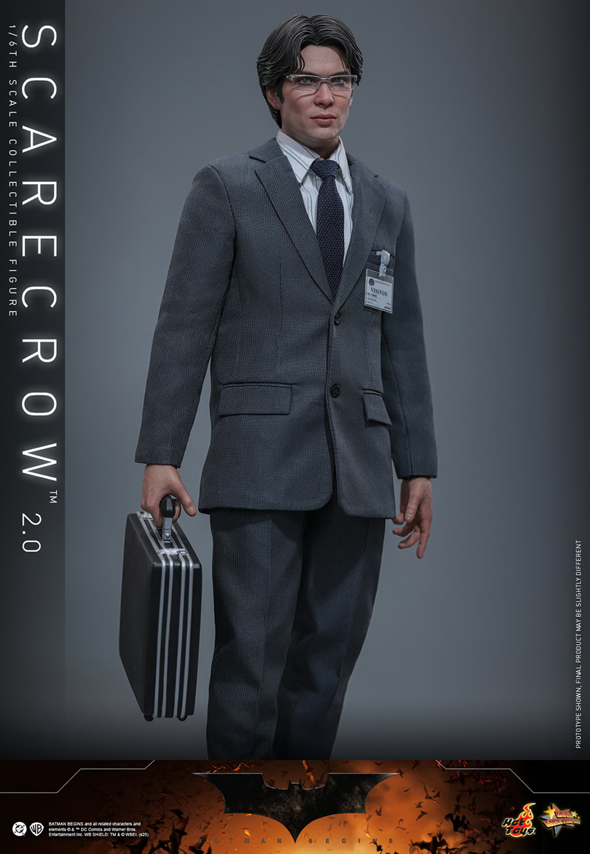 Batman Begins - Figura de acción coleccionable a escala 1:6 de Espantapájaros (2.0)