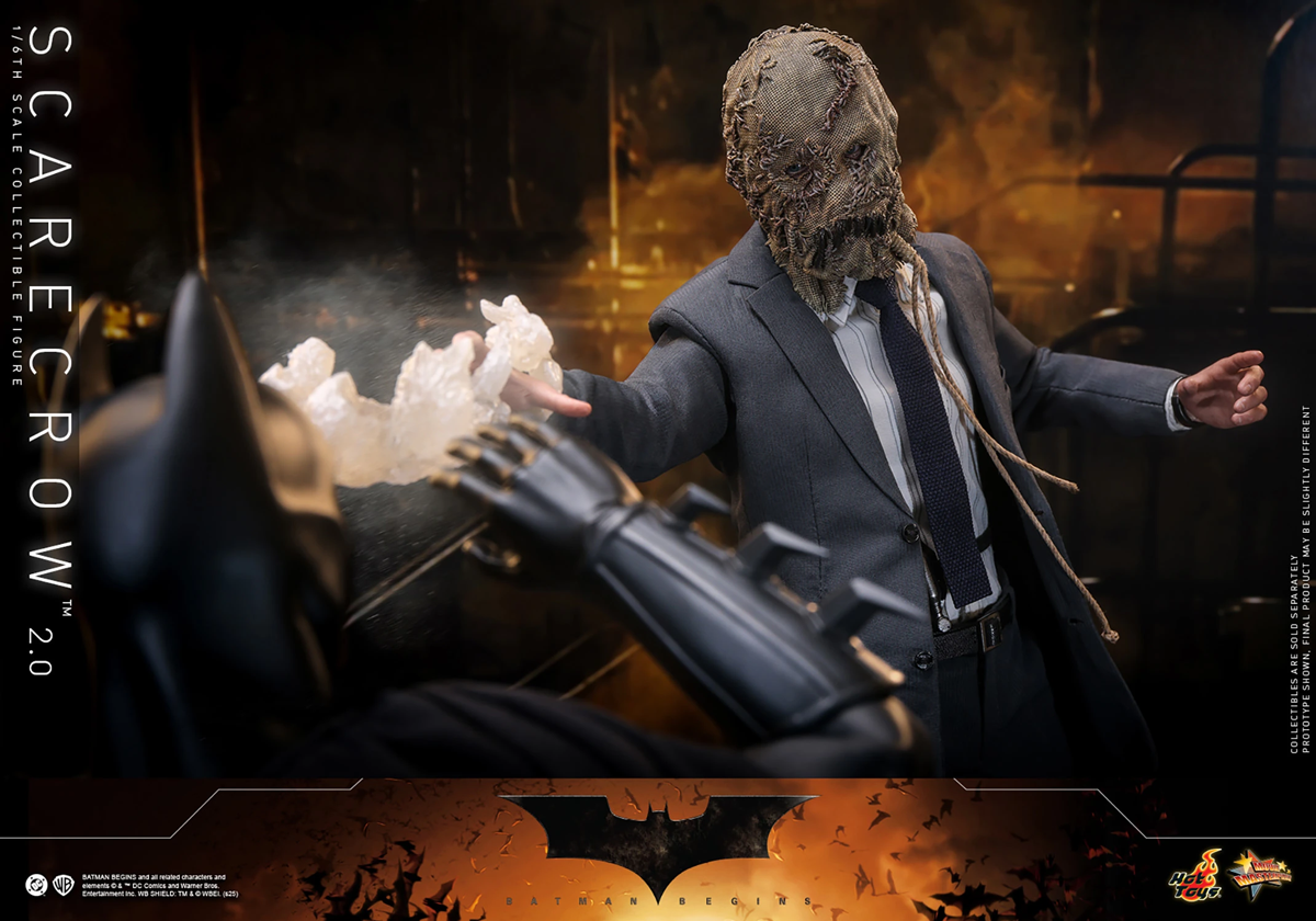 Batman Begins - Figura de acción coleccionable a escala 1:6 de Espantapájaros (2.0)