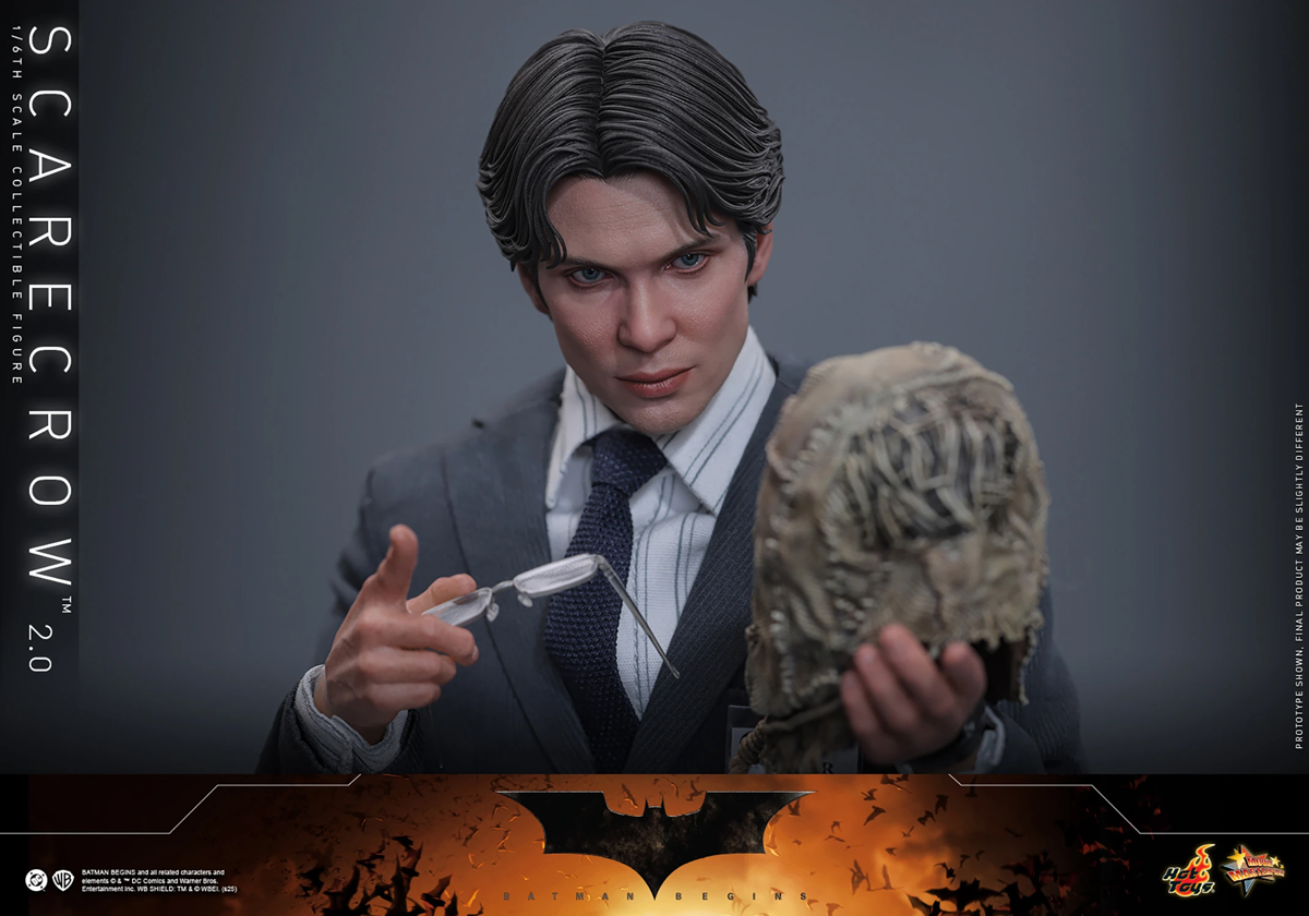 Batman Begins - Figura de acción coleccionable a escala 1:6 de Espantapájaros (2.0)