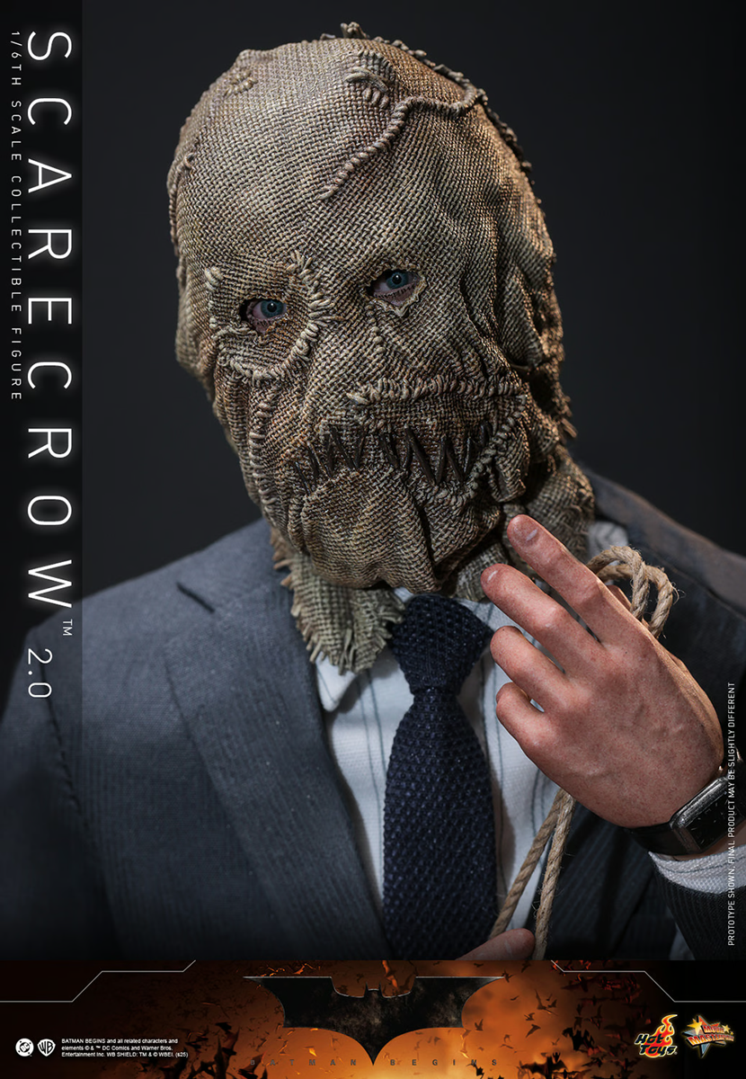 Batman Begins - Figura de acción coleccionable a escala 1:6 de Espantapájaros (2.0)