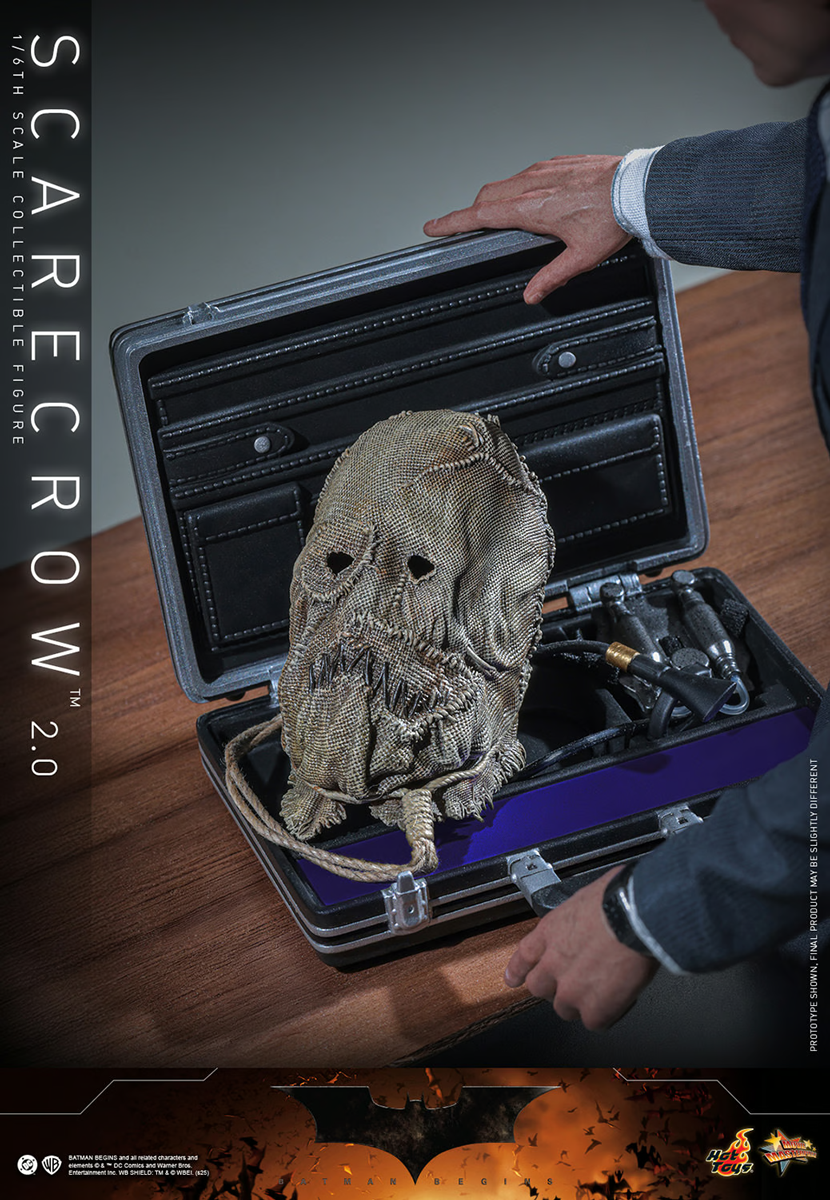 Batman Begins - Figura de acción coleccionable a escala 1:6 de Espantapájaros (2.0)