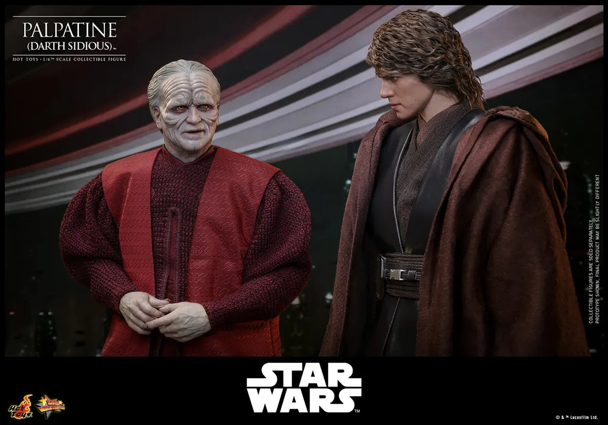 HOTMMS805 Star Wars - Palpatine (Darth Sidious) 1:6 Scale Collectable Action Figure - Hot Toys - Titan Pop Culture