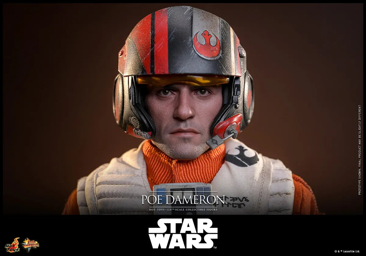 HOTMMS806 Star Wars: The Force Awakens - Poe Dameron 1:6 Scale Collectable Action Figure - Hot Toys - Titan Pop Culture