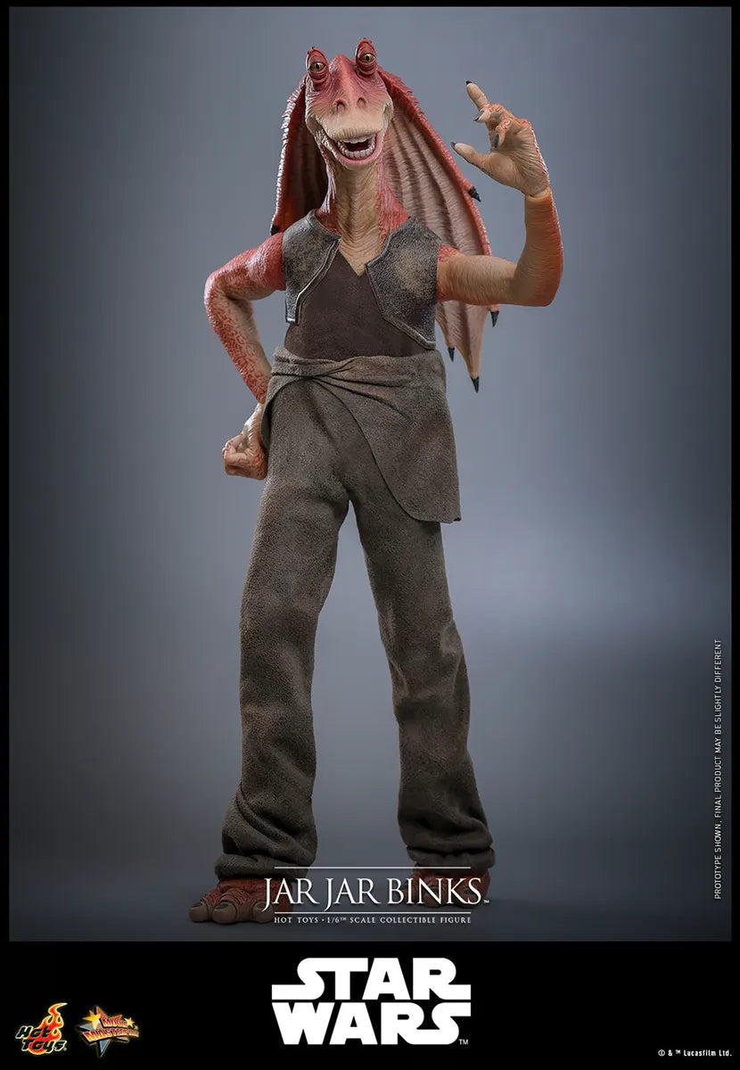 HOTMMS807 Star Wars: The Phantom Menace - Jar Jar Binks 1:6 Scale Collectable Action Figure - Hot Toys - Titan Pop Culture