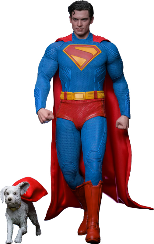 Superman (2025) - Superman & Krypto 1:6 Scale Collectable Action Figure Set