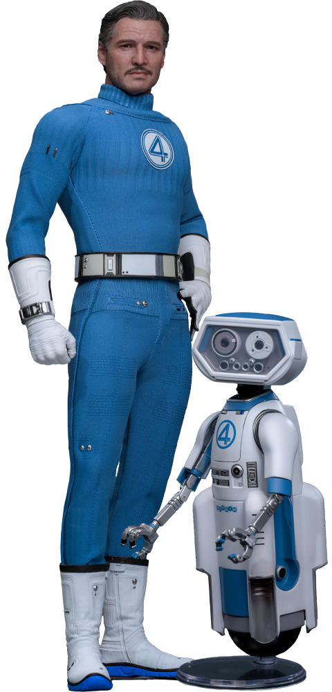 The Fantastic Four: First Steps - Mr. Fantastic & HERBIE 1:6 Scale Collectable Figure Set